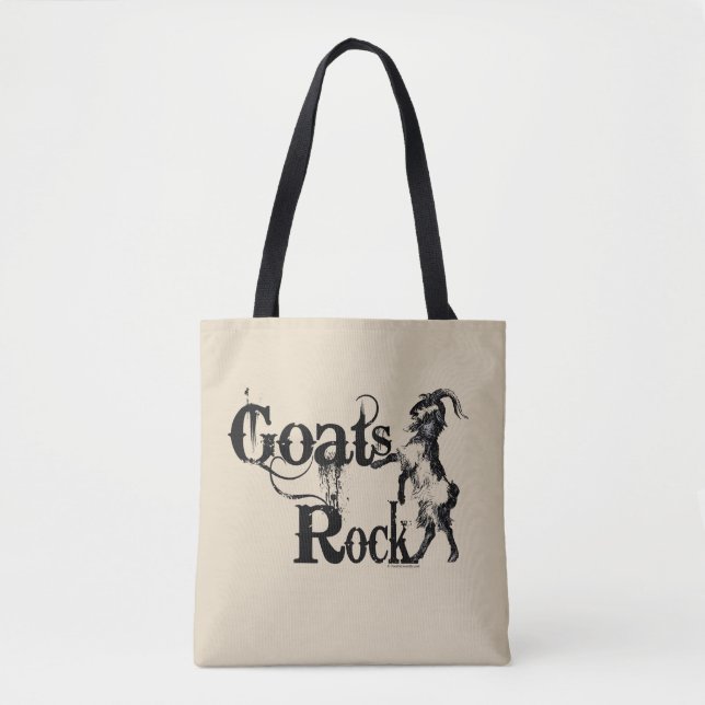 GOATS ROCK | von TotallyGoatally™ Tasche (Vorderseite)