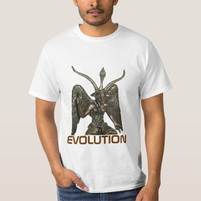 GOATSHIRT, EVOLUTION T-Shirt (Vorderseite)