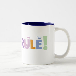 GOATSRULE.CR - Besonders angefertigt Zweifarbige Tasse