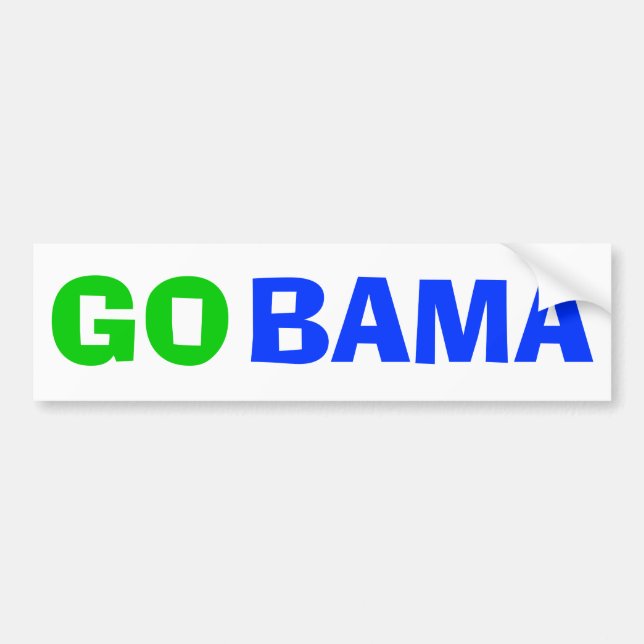 GOBAMA AUTOAUFKLEBER (Vorne)
