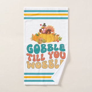 Gobble bis du den türkischen Erntedank trägst Handtuch