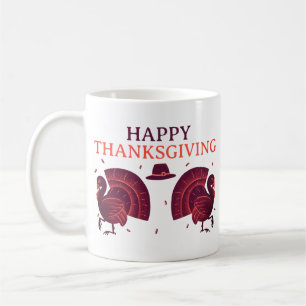 Gobble Gobble Classic Tasse – Thanksgiving Truthah