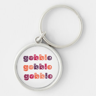 Gobble Gobble Gobble Erntedank Schlüsselanhänger