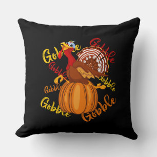 Gobble Gobble Gobble Pumpkin-16194 Kissen