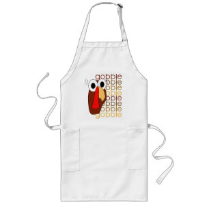 Gobble Gobble Gobble Türkei Schürze #2