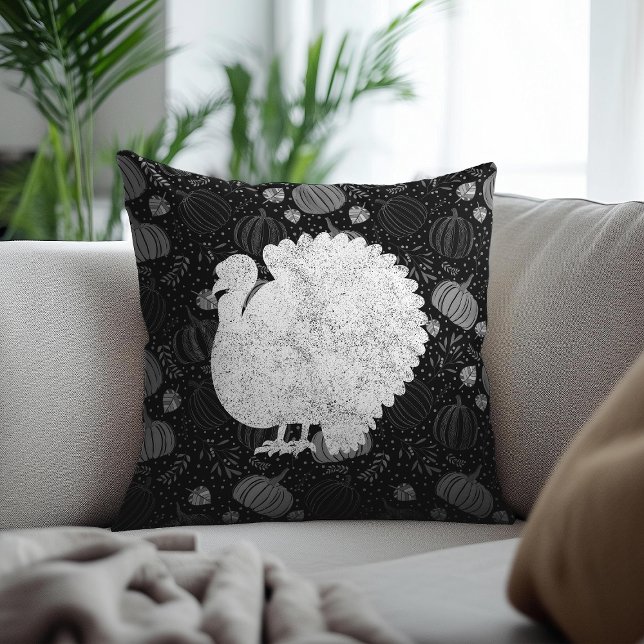 Gobble Gobble Till You Wobble Funny Thanksgiving Kissen (Von Creator hochgeladen)