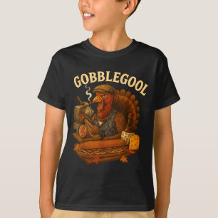 Gobbol Truthahn Erntedankfest T-Shirt