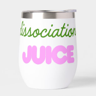 Gobelet à vin en acier inoxydable Juice de dissoci