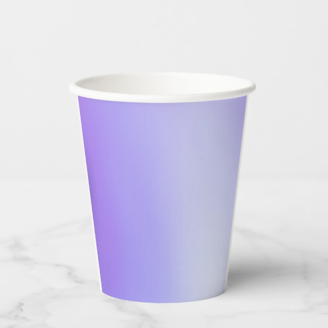 Gobelet en papier Lavande Brume (Recto)