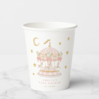 Gobelet en papier pour baby shower Carrousel Fanta