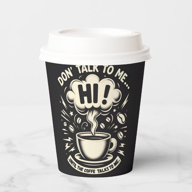 gobelet en papier pour café (Recto)