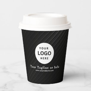 Gobelet en papier professionnel Logo d'entreprise