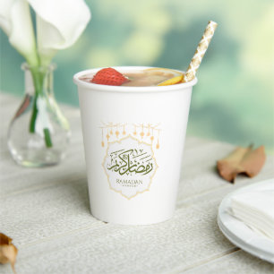 Gobelet en papier Ramadan Kareem