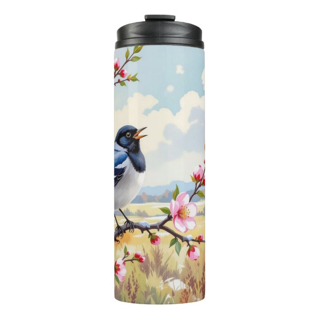 Gobelet Thermos de Printemps (Devant)