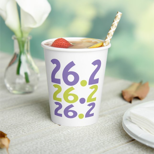 Gobelets En Papier 26.2 Marathon (Insitu)