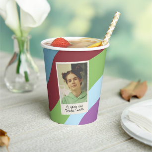 Gobelets En Papier 30e anniversaire fête Trente Flirty & Thriving Pho