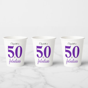 Gobelets En Papier 50 Et Fabuleux Violet
