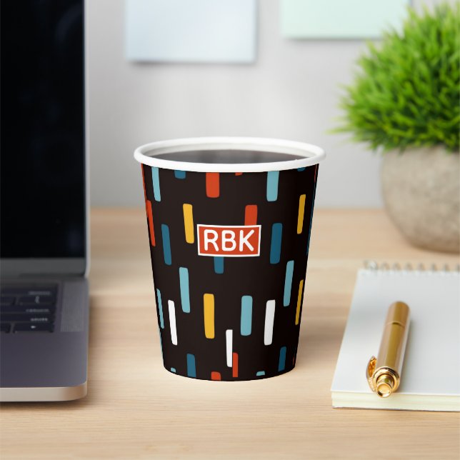 Gobelets En Papier 90s Street Icons seamless scandinavian pattern (Insitu)