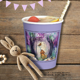 Gobelets En Papier A Little Seed of Love Storybook Baby shower