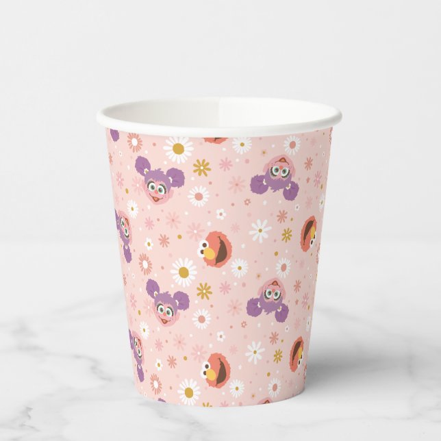 Gobelets En Papier Abby Cadabby & Elmo | Motif Woodland (Gauche)