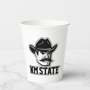 Gobelets En Papier Aggies de l'État du Nouveau-Mexique