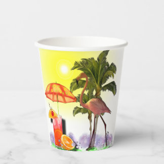 Gobelets En Papier Aloha Party  
