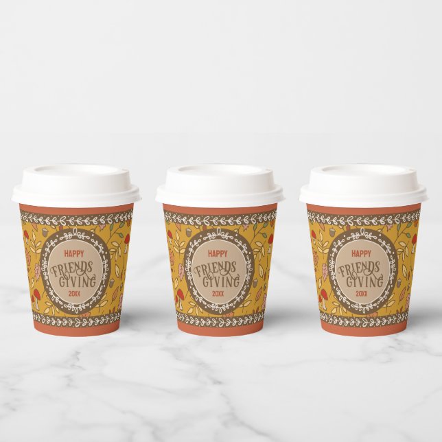 Gobelets En Papier Amical (Multi)