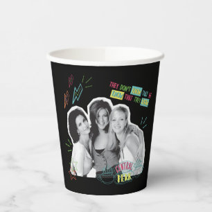Gobelets En Papier AMIS™ Monica, Rachel et Phoebe