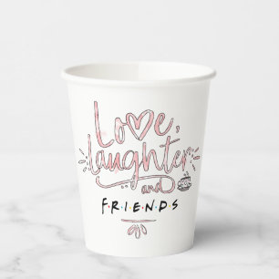 Gobelets En Papier Amour, rire et amis™