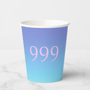 Gobelets En Papier Angel Numéro 999