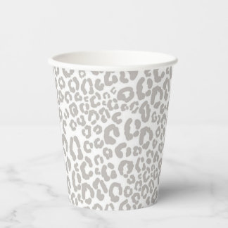 Gobelets En Papier Animal print pattern