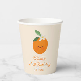 Gobelets En Papier Anniversaire de Little Cutie