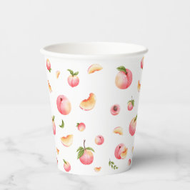 Gobelets En Papier Anniversaire de Peach