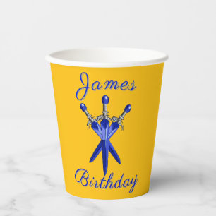 Gobelets En Papier Anniversaire de style fantasy pour enfants