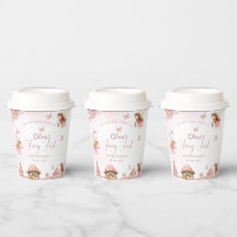 Aquarelle Champignons Fée 1ère forêt d'anniversair