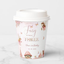 Aquarelle Champignons Fée 3ème forêt d'anniversair