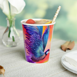 Gobelets En Papier Artsy Bird