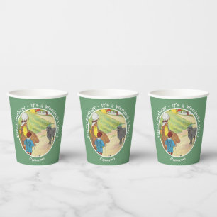 Gobelets En Papier Baa, Baa, Black Sheep Anniversaire Collection