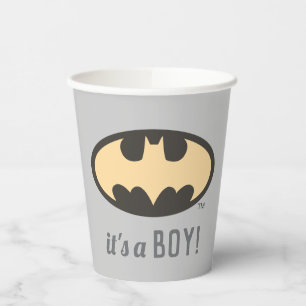 Gobelets En Papier Baby shower Batman Super Hero