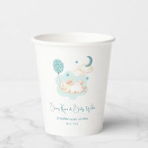 Baby shower bleu Bunny Dreams