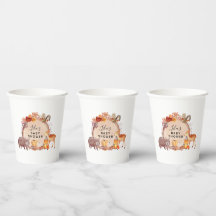 Baby shower d'automne de Woodland