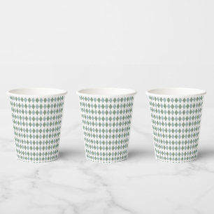 Gobelets En Papier Baby shower de golf moderne Motif Jacquard