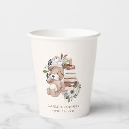 Gobelets En Papier Baby shower de la crèche Neutral Boho