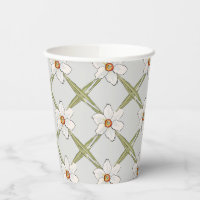 Baby shower des fleurs de jonquilles de printemps