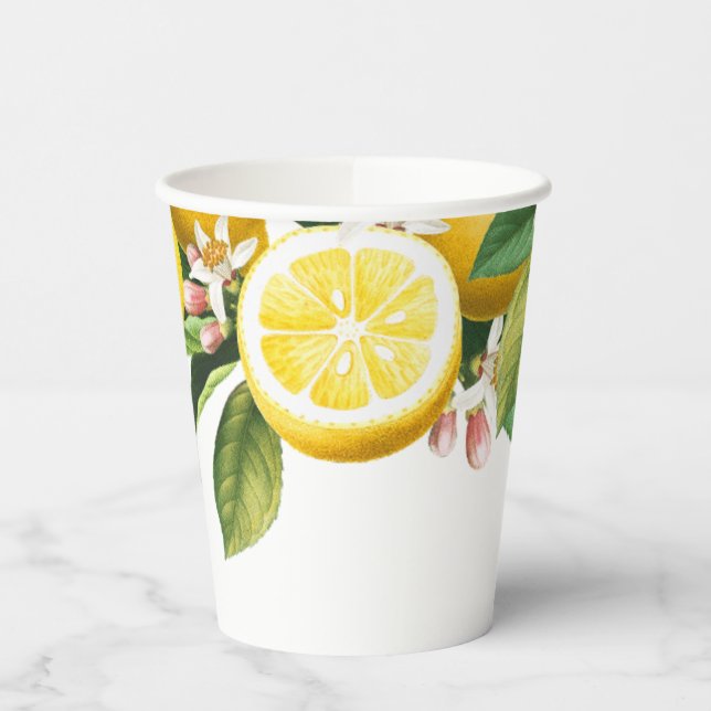 Gobelets En Papier Baby shower Little Cutie (Gauche)