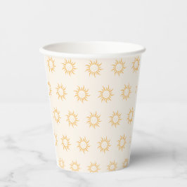 Gobelets En Papier Baby shower Sun