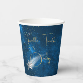 Gobelets En Papier Baby shower Twinkle Twinkle Stars