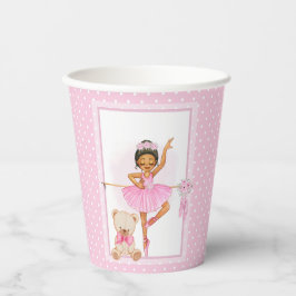 Gobelets En Papier Ballerina floraI pois tasses en papier