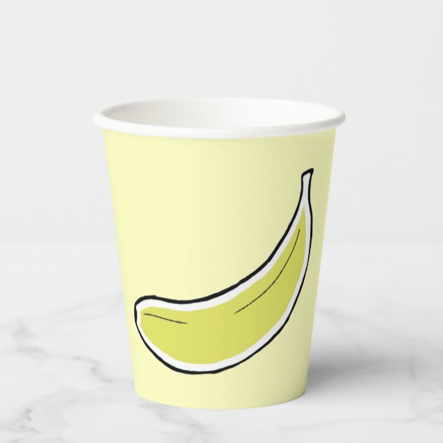 Gobelets En Papier Banane (Recto)