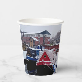 Gobelets En Papier Bateau bleu et rouge